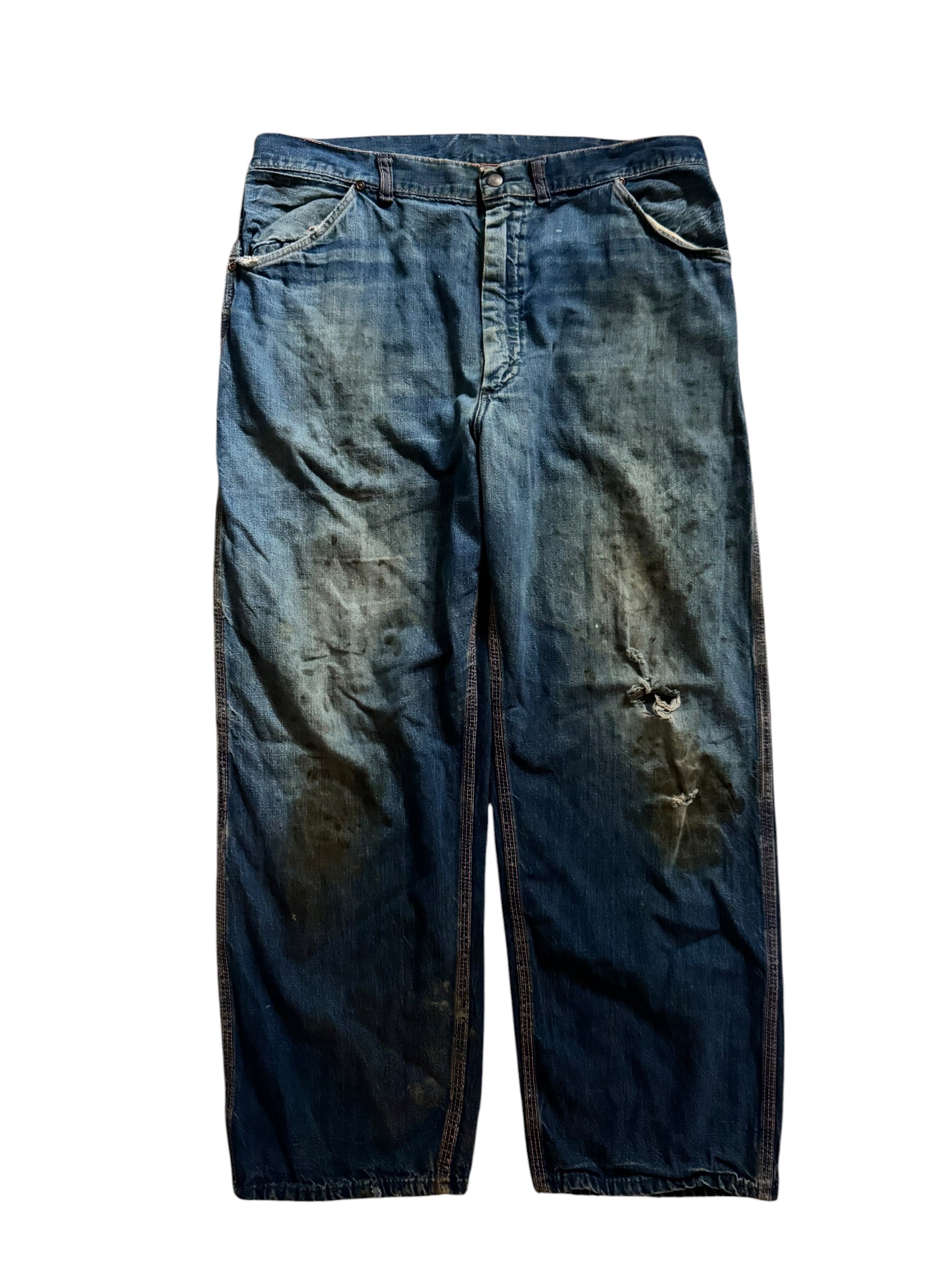 1960s unbranded carpenter denim