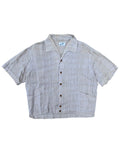 1950s Don Loper open collar short sleeve cotton shirt