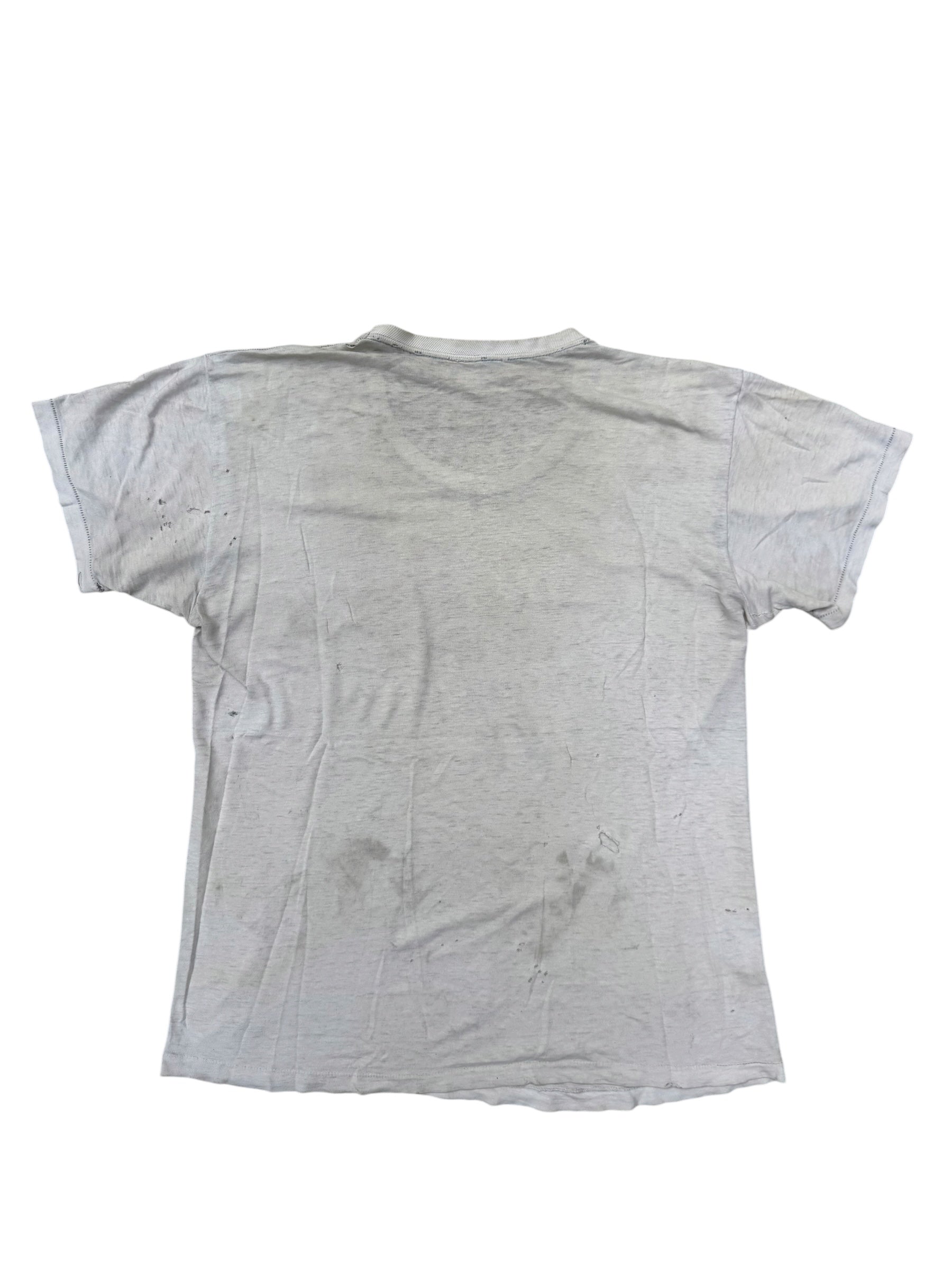 1960s University of Wisconsin stencil print cotton tee