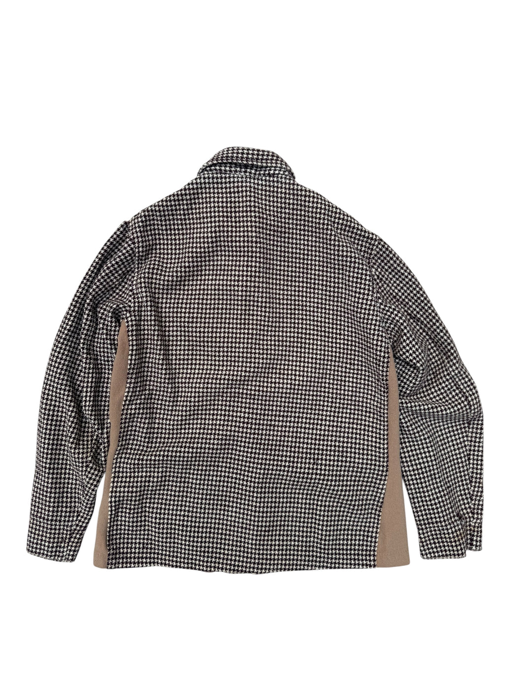 1940s wool houndstooth Hollywood jacket