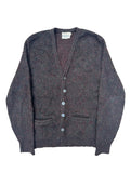 1960s Campus brown mohair cardigan