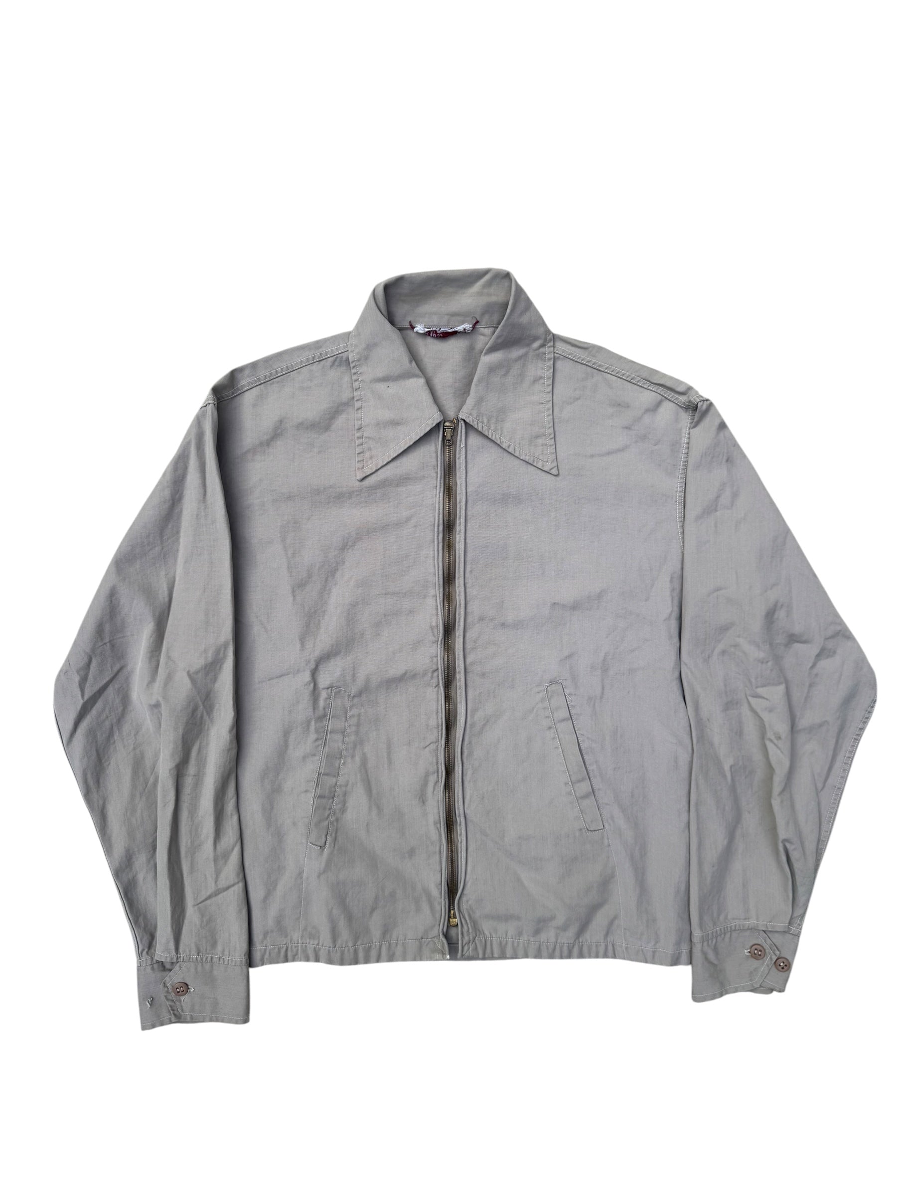 1940s Sportswear tan cotton ricky jacket
