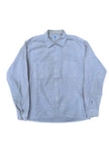 1960s Nofade embroidered cotton button up shirt