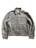 1950s Benkerts striped buckle back reversible cotton ricky jacket