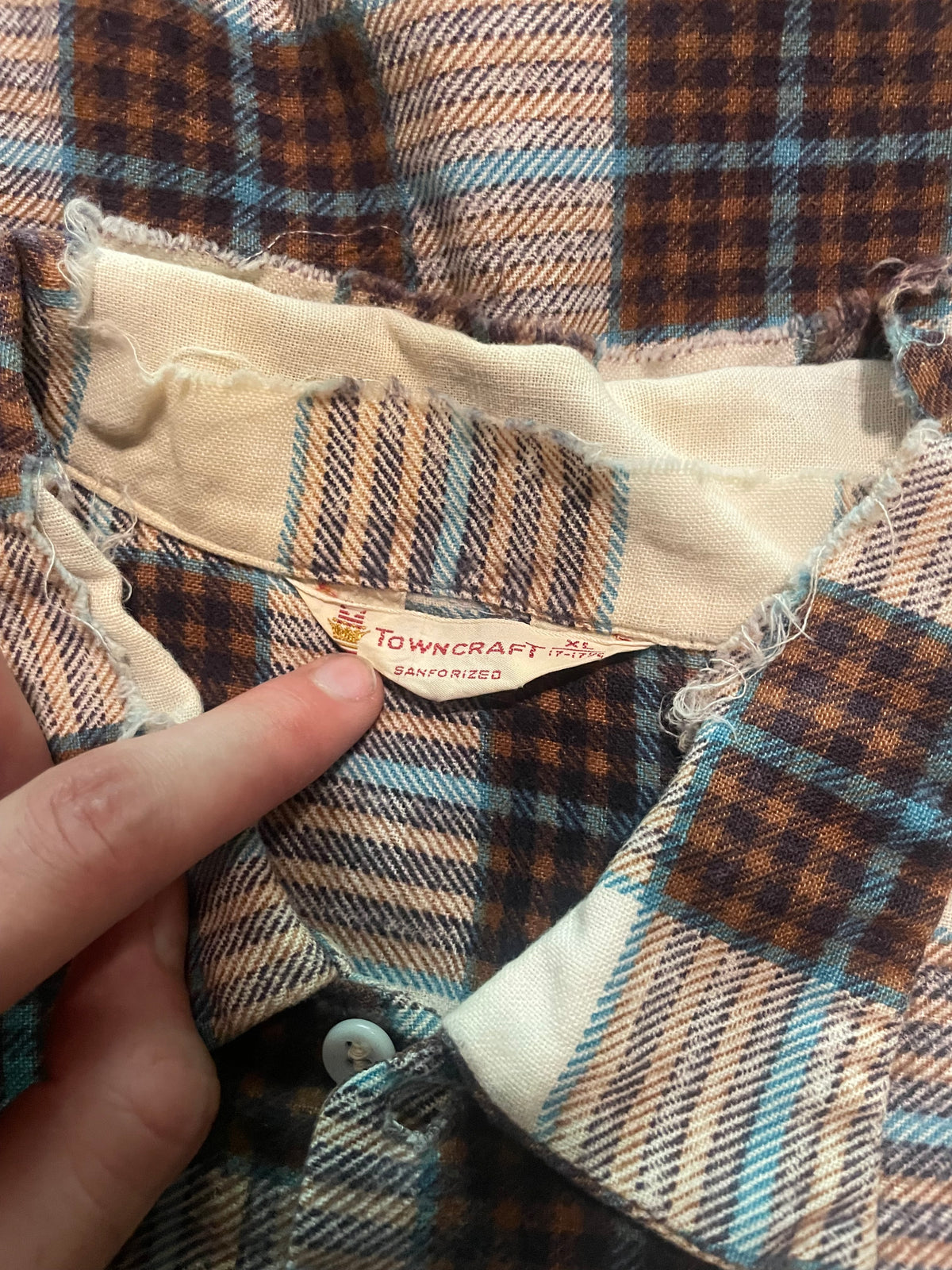 1960s Towncraft cotton flannel