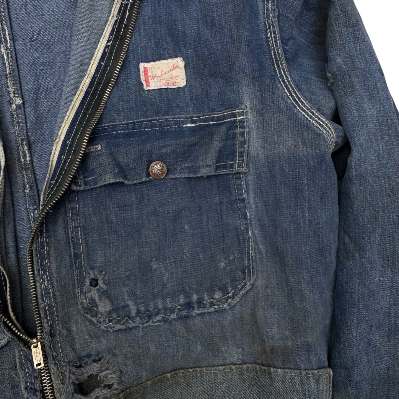 1950s Workmaster selvedge denim jacket