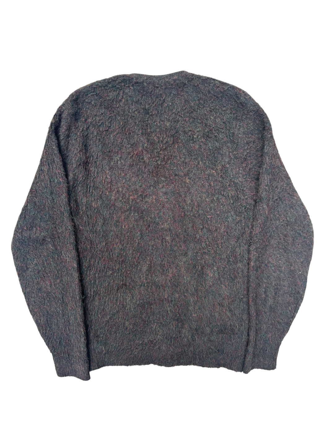 1960s Campus brown mohair cardigan