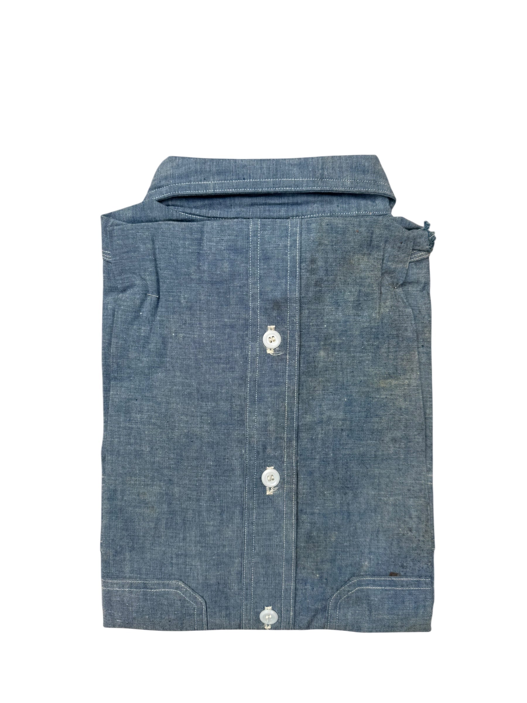 1960s deadstock PowrHouse chambray shirt